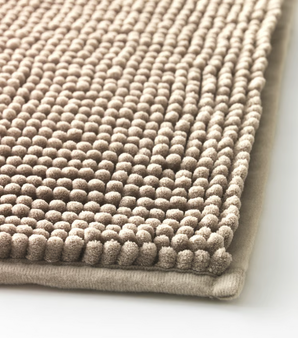 TOFTBO Bath mat, beige, 50x80 cm