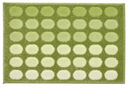 TUNNELBANA Door mat, light green, 40x60 cm