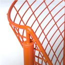 SKALBODA armchair , orange, without cushion