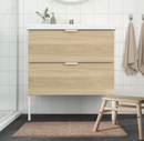 TOFTBO Bath mat, beige, 50x80 cm
