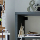 KALLAX open shelving unit , blackbrown, 182x182 cm