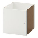 KALLAX Insert with door, white, 33x33 cm