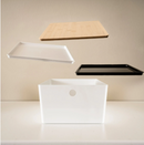 KUGGIS box , white, 26x35x15 cm