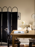 GRÅFJÄLLET Room divider, anthracite, 150x175 cm