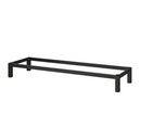 KALLAX Underframe, black, 146x39x18 cm