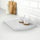SMULA Tray, transparent, 52x35 cm