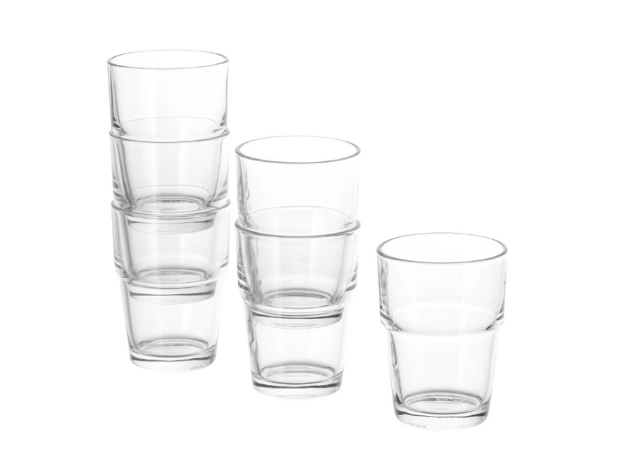 REKO glass set , glass, 17 cl, 6 pack