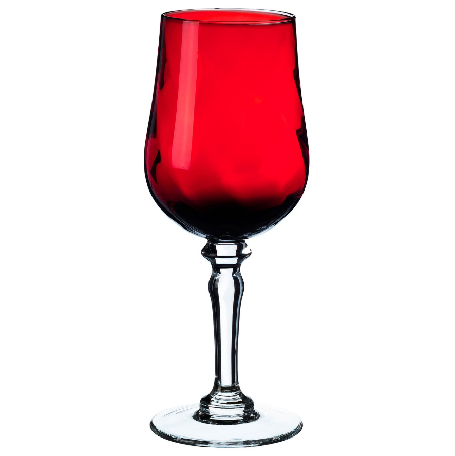 VINTER wine glass , red, 33 cl