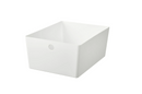 KUGGIS box , white, 26x35x15 cm