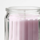 LUGNARE scented candle in cup , pink, 12 hr, Jasmine