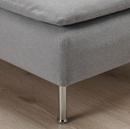 SÖDERHAMN 3-seat sofa, tonerud grey