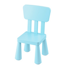 MAMMUT children's chair, light blue
