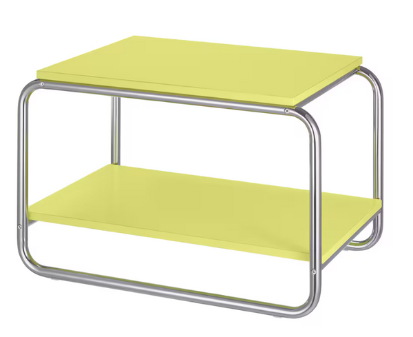 BAGGBODA Side table, light yellow