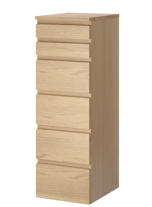 MALM Chest of 6 drawers, white stained oak veneer/mirror glass, 40x123 – Likea projects limited MALM Chest of 6 drawers, white stained oak veneer/mirror glass, 40x123 – Likea projects limited