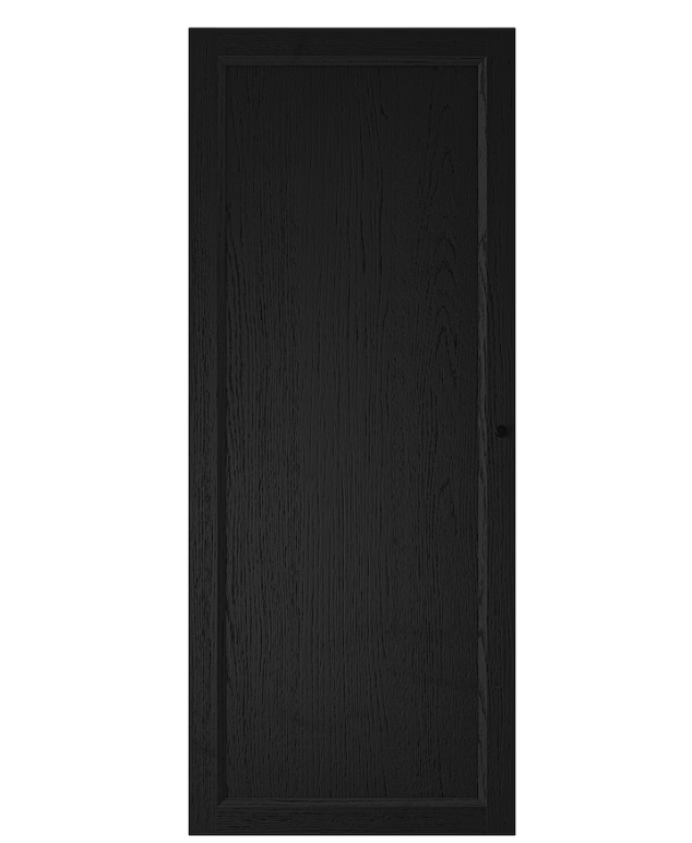 OXBERG Door, black oak effect, 40x97 cm