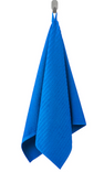 VÅGSJÖN Hand towel, bright blue, 50x100 cm