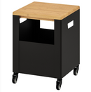TROTTEN Module on wheels, anthracite, 35x47 cm