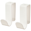 LATTHET Hook and clip, set of 2
