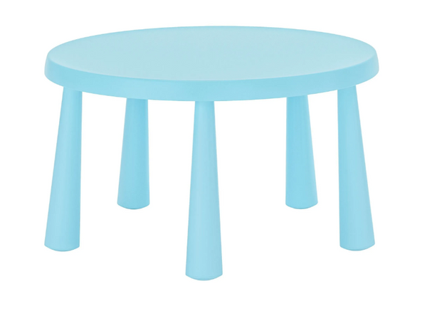 MAMMUT children's table, light blue, 85 cm