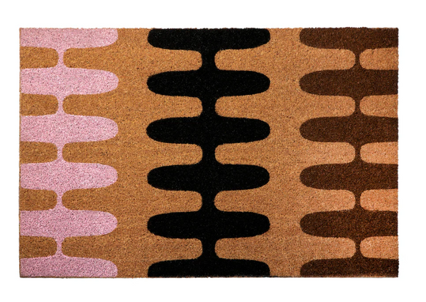 GÅNGYTA Door mat, natural colour/beige, 60x90 cm