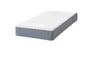 VALEVAG Mattress, firm/light blue, 90x200 cm