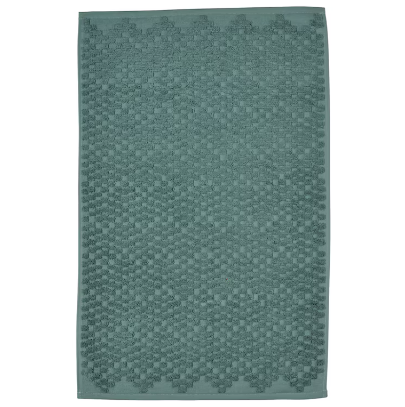 FJÄLLKATTFOT Bath mat, turquoise, 50x80 cm