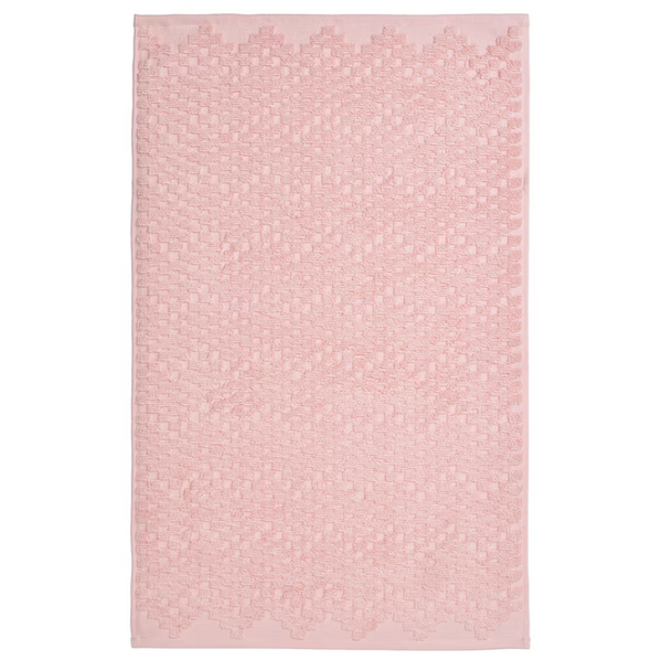 FJÄLLKATTFOT Bath mat, pale pink, 50x80 cm