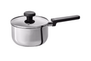 MIDDAGSMAT steel sauce pan, non-stick coating-stainless steel, 2 l