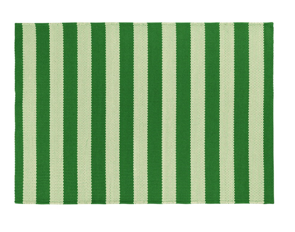 PLATÅGUPP Door mat, green, 40x60 cm