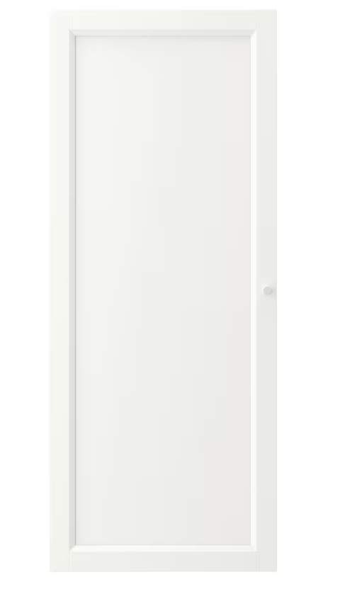 OXBERG Door, white, 40x97 cm