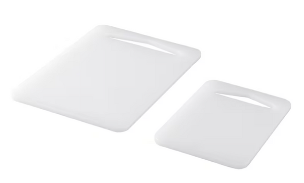 LEGITIM Chopping board, set of 2, white