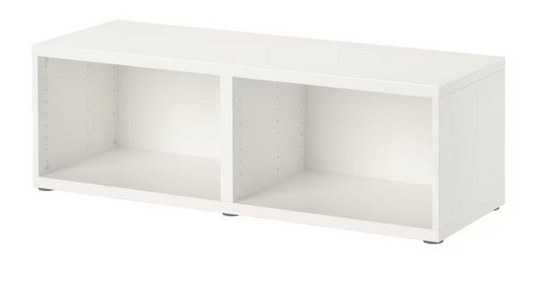 BESTÅ Frame, white, 120x40x38 cm