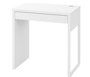 MICKE Desk, Black 73x50 cm