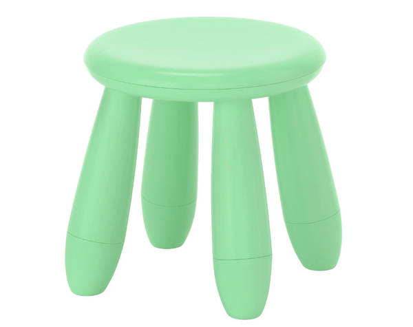 MAMMUT children's stool, light green