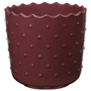 SESAMFRÖN Plant pot, in/outdoor brown-red, 9 cm