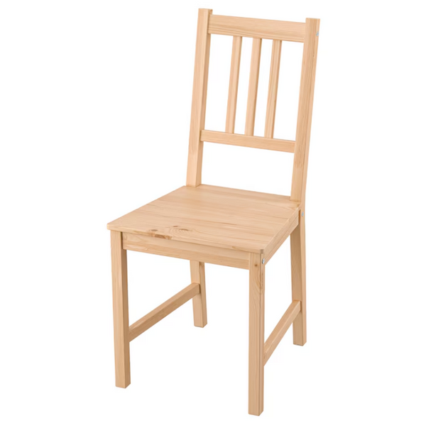 PINNTORP Chair, light brown stained