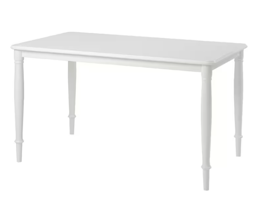 DANDERYD Dining table, white, 130x80 cm