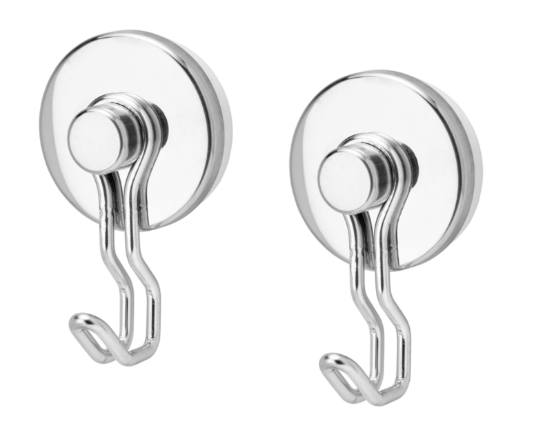 KROKFJORDEN Hook with suction cup, zinc plated, set of 2