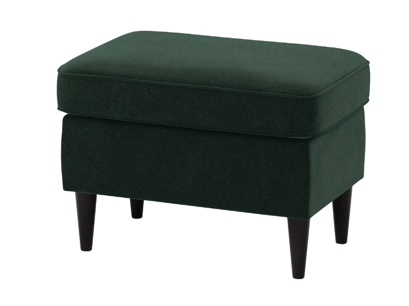 STRANDMON pouffe, djuparp dark green
