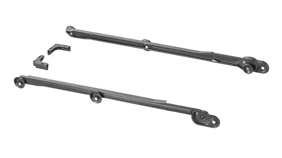 KOMPLEMENT Pull-out rail for baskets, dark grey, 58 cm