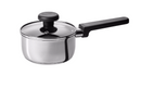 MIDDAGSMAT steel sauce pan, non-stick coating-stainless steel, 1 l