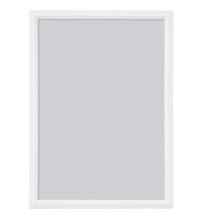 YLLEVAD white frame, white, 13x18 cm