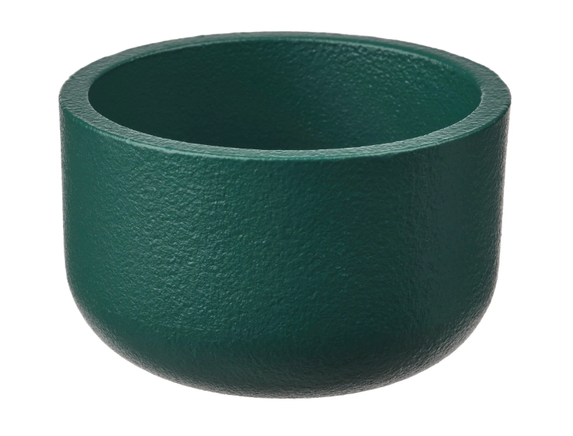 HEDERVÄRD tealight holder, dark turquoise, 3 cm