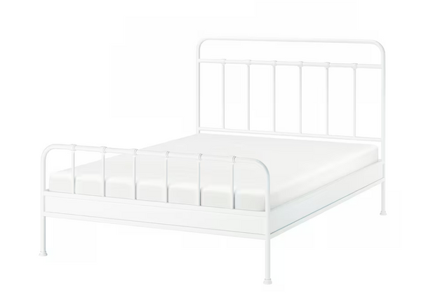 STJARNO Bed, white, 160x200 cm
