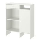 BAGGEBO Sideboard, white, 78x92 cm