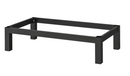 KALLAX Underframe, black, 76x39x18 cm