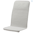 POÄNG Children's armchair frame, birch veneer/POÄNG Children's armchair cushion, Knisa light beige