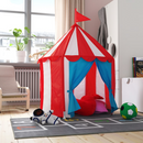 CIRKUSTÄLT Children's tent, red blue/white