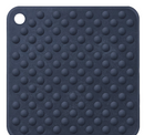 BLÅSJÖN Shower mat, dark blue, 50x50 cm