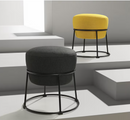 EMMISLOV Pouffe, Vissle dark grey